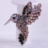 Animal Brooch Black Humming Bird Brooch - Alloy Tin/Copper The Sexy Scientist