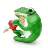 Animal Brooch Green Frog Brooch - Zinc & Enamel The Sexy Scientist