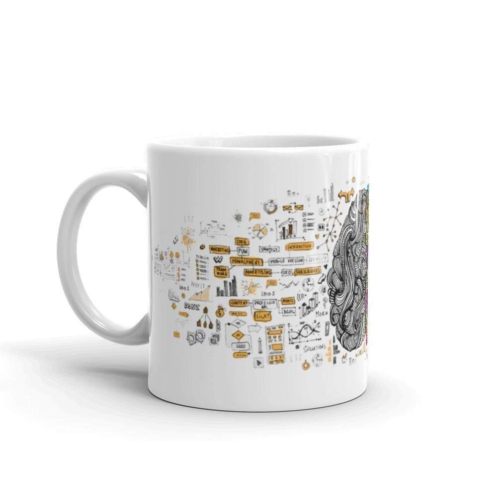 BODIES Exhibition Brain Spinner Coffee Mug It’s What’s Inside That Counts